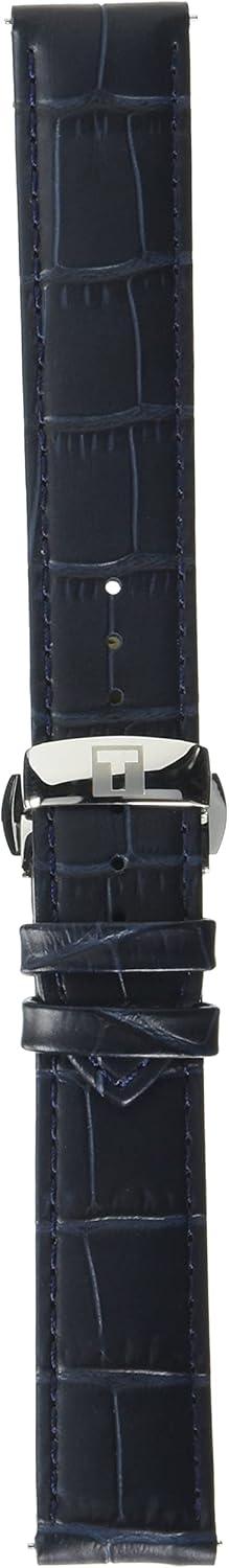imageTissot Leather Blue Watch Strap 19 Model T852032781