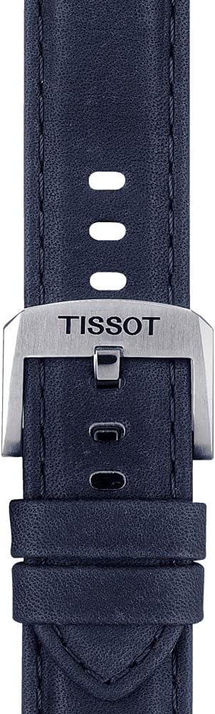imageTissot Leather Blue Watch Strap 20 Model T852046831