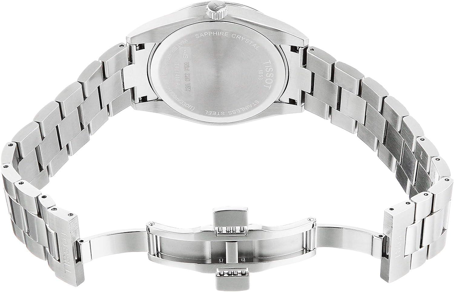 imageTissot Mens Gentleman Stainless Steel Dress Watch GreyGrey