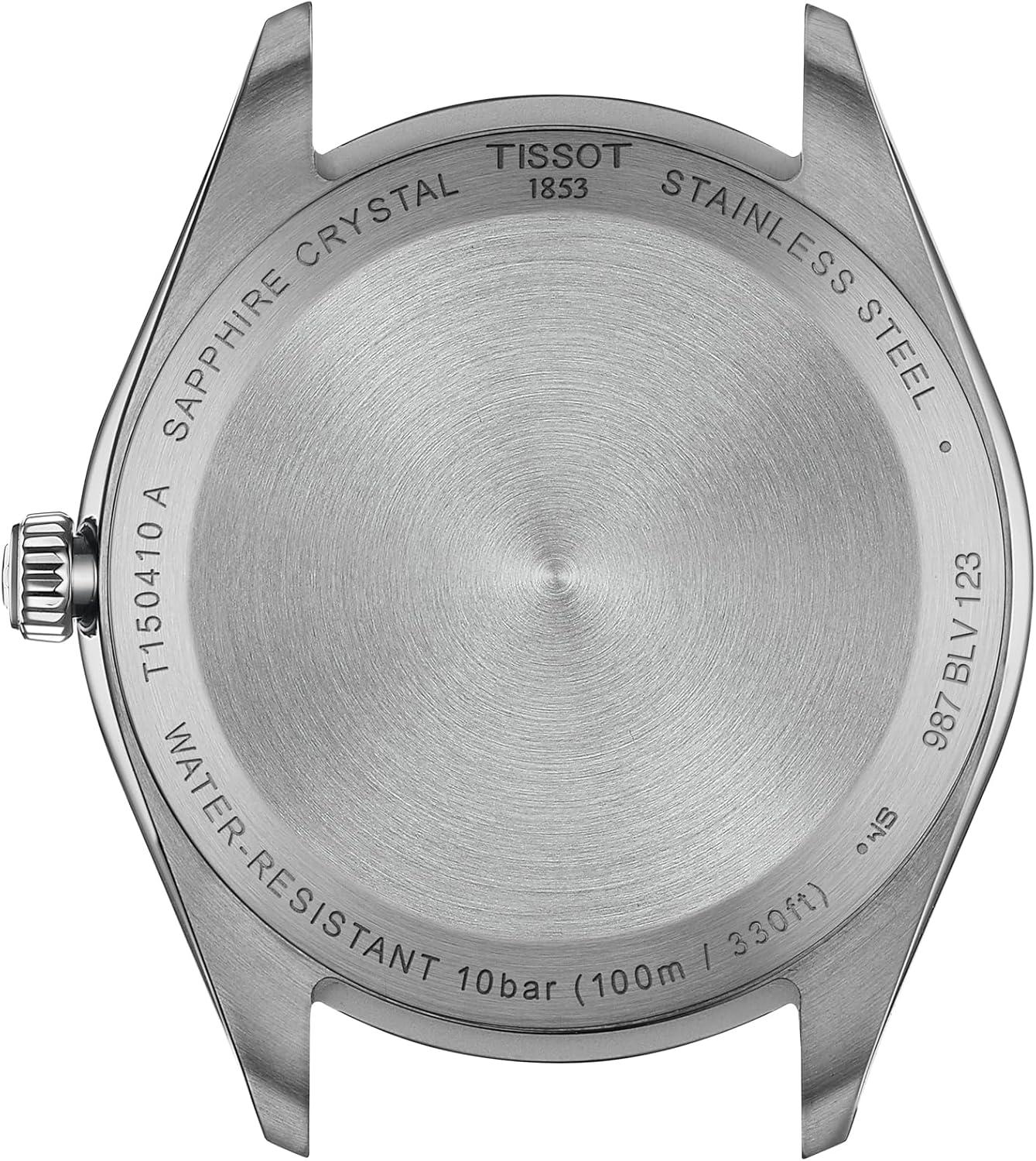 imageTissot Mens PR 100 316L Stainless Steel case Quartz Watches Grey Stainless Steel 20 T1504101109100