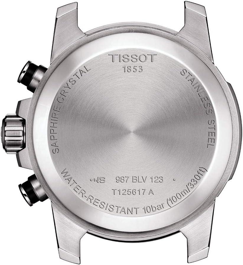 imageTissot Mens Supersport Chrono Stainless Steel Casual WatchGrey