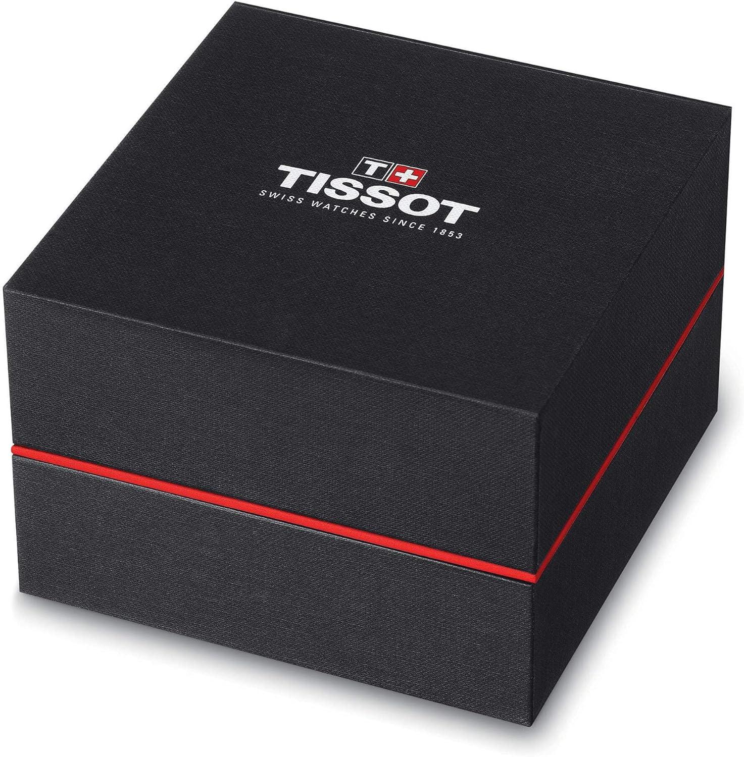 imageTissot Mens TTouch Connect Solar antimagnetic Titanium case Quartz Watch Blue Textile 23 T1214204705106