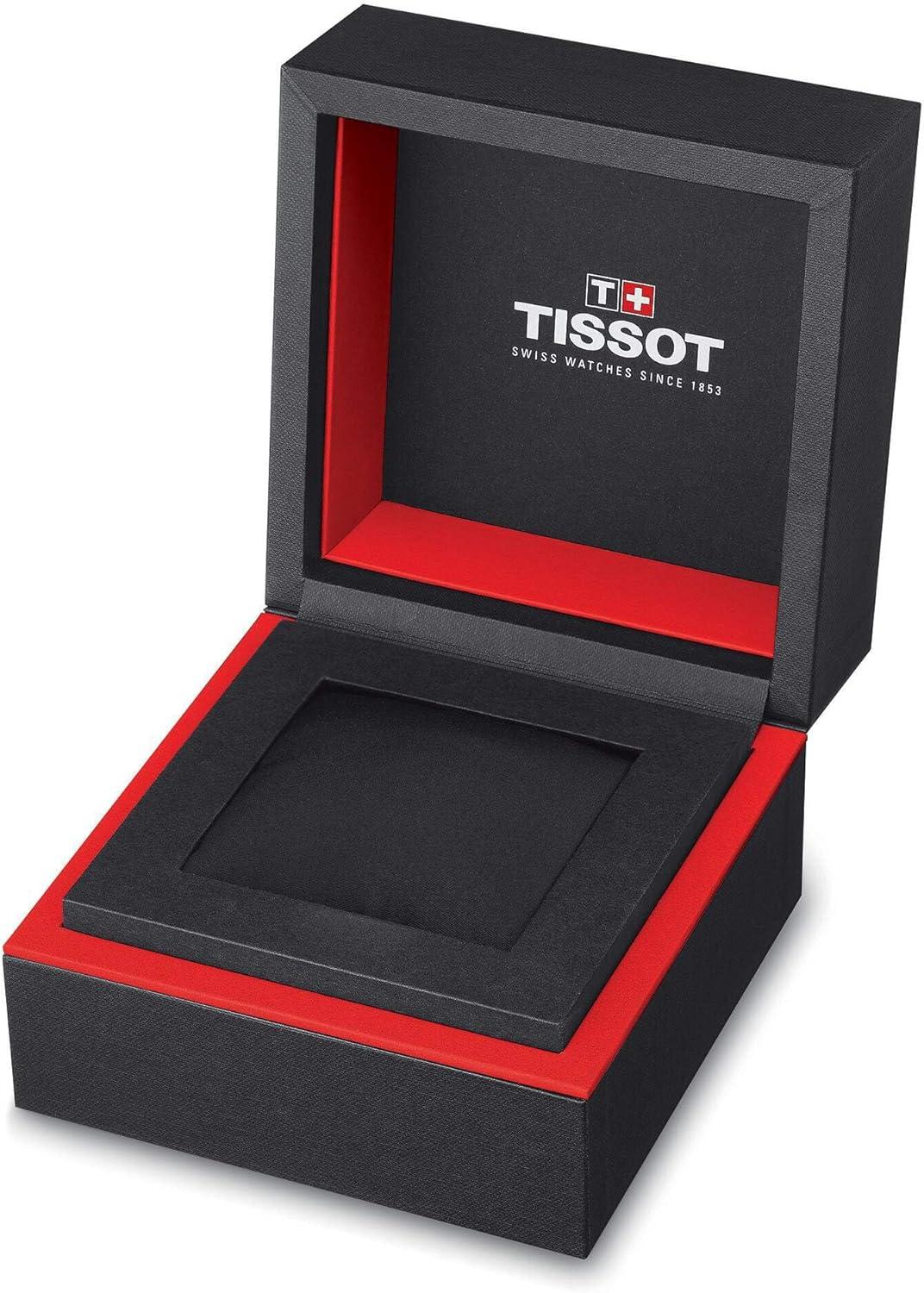 imageTissot Mens TTouch Connect Solar antimagnetic Titanium case Quartz Watch Blue Textile 23 T1214204705106