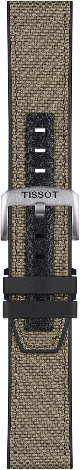 imageTissot Mens TTouch Connect Solar antimagnetic Titanium case Quartz Watches Beige Textile 23 T1214204705107