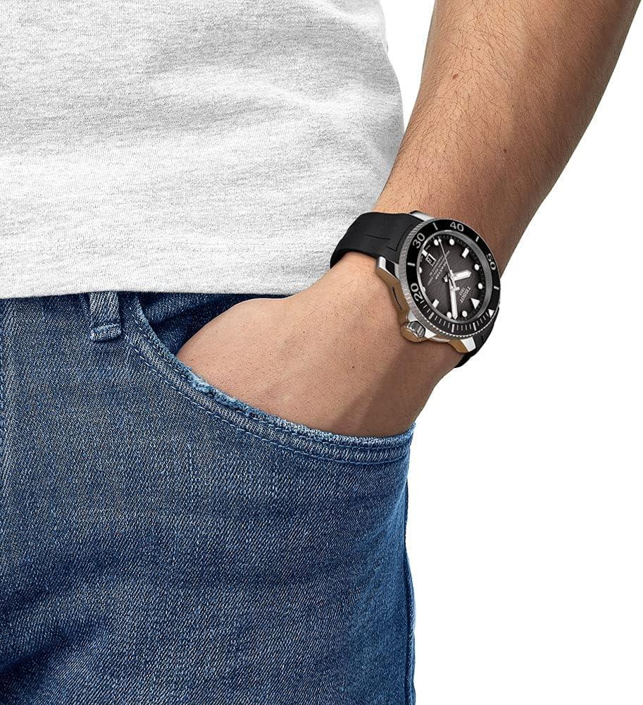 imageTissot Seastar PRO 2K PW80 SS BK RB GY IND