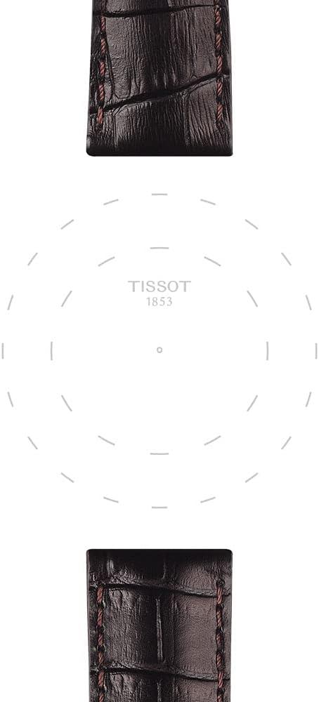 imageTissot T852041655 22mm Lug Brown Leather Strap