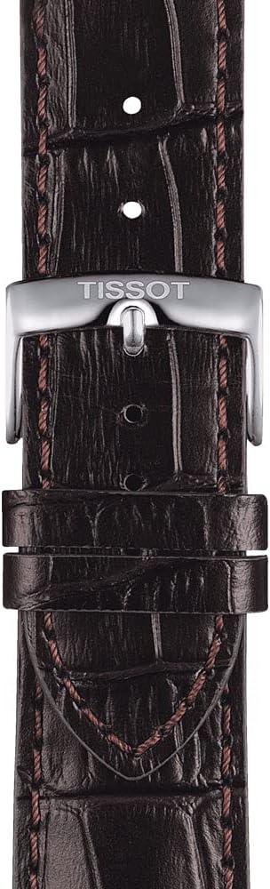 imageTissot T852041655 22mm Lug Brown Leather Strap
