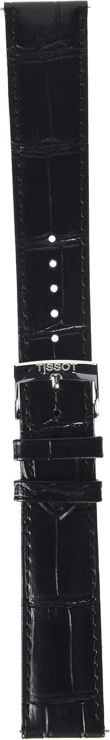 imageTissot T852043012 20mm Lug Black Leather Strap