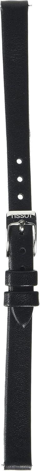 imageTissot T852043159 9mm Lug Black Leather Strap