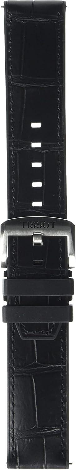 imageTissot T852046761 22mm Lug Black Leather Strap