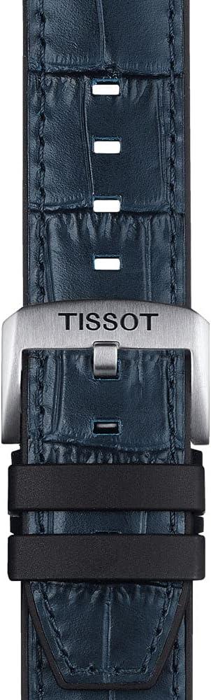 imageTissot T852046765 22mm Lug Blue Leather Strap