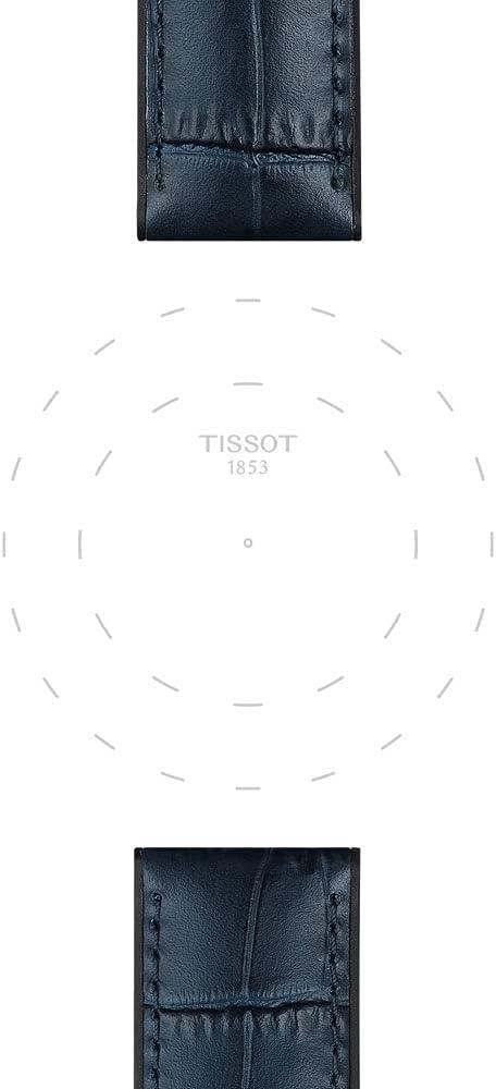 imageTissot T852046765 22mm Lug Blue Leather Strap