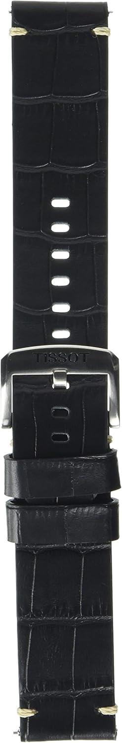 imageTissot T852046775 22mm Lug Black Leather Strap