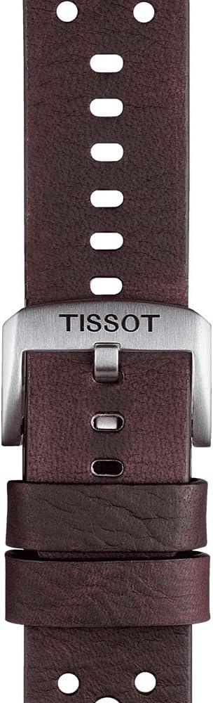 imageTissot T852046777 22mm Lug Brown Leather Strap