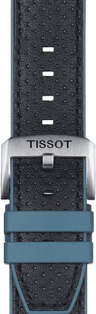 imageTissot T852046785 22mm Lug Black Leather Strap