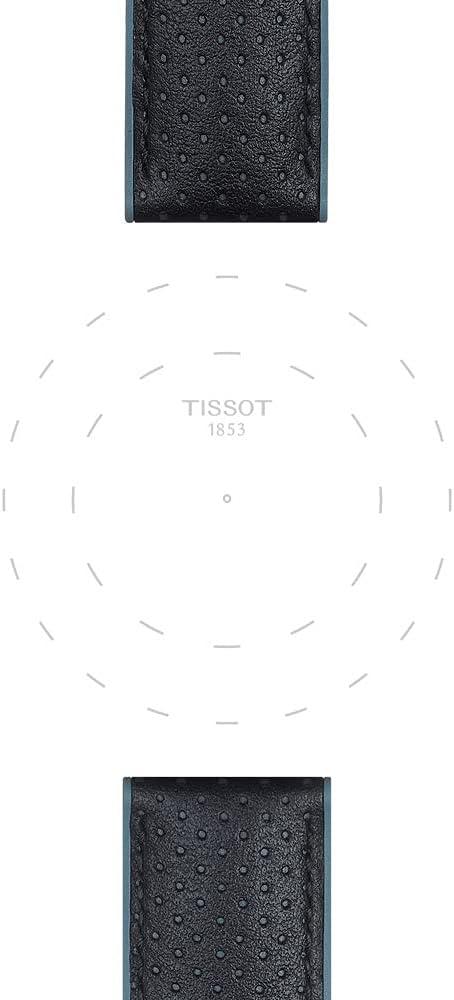 imageTissot T852046785 22mm Lug Black Leather Strap