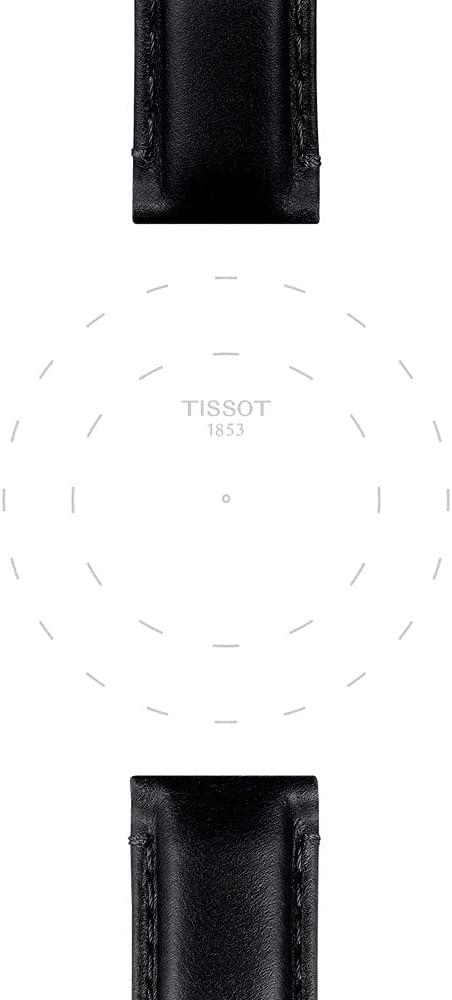 imageTissot T852046834 20mm Lug Black Leather Strap