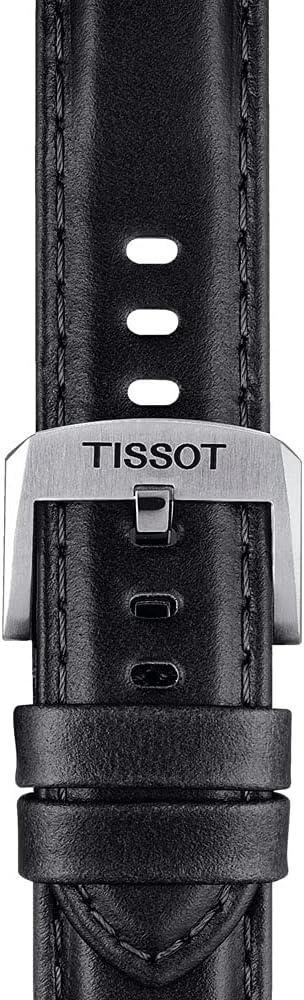 imageTissot T852046834 20mm Lug Black Leather Strap
