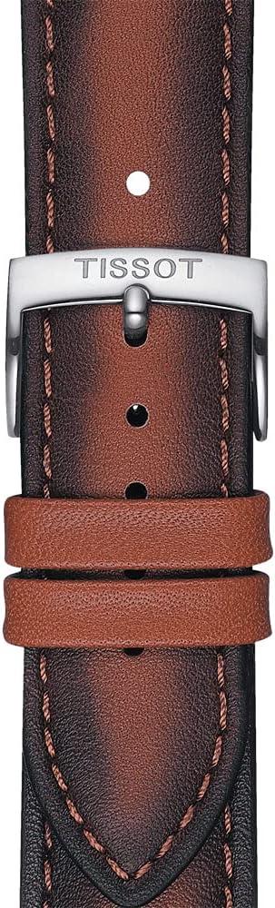 imageTissot T852046842 20mm Lug Brown Leather Strap