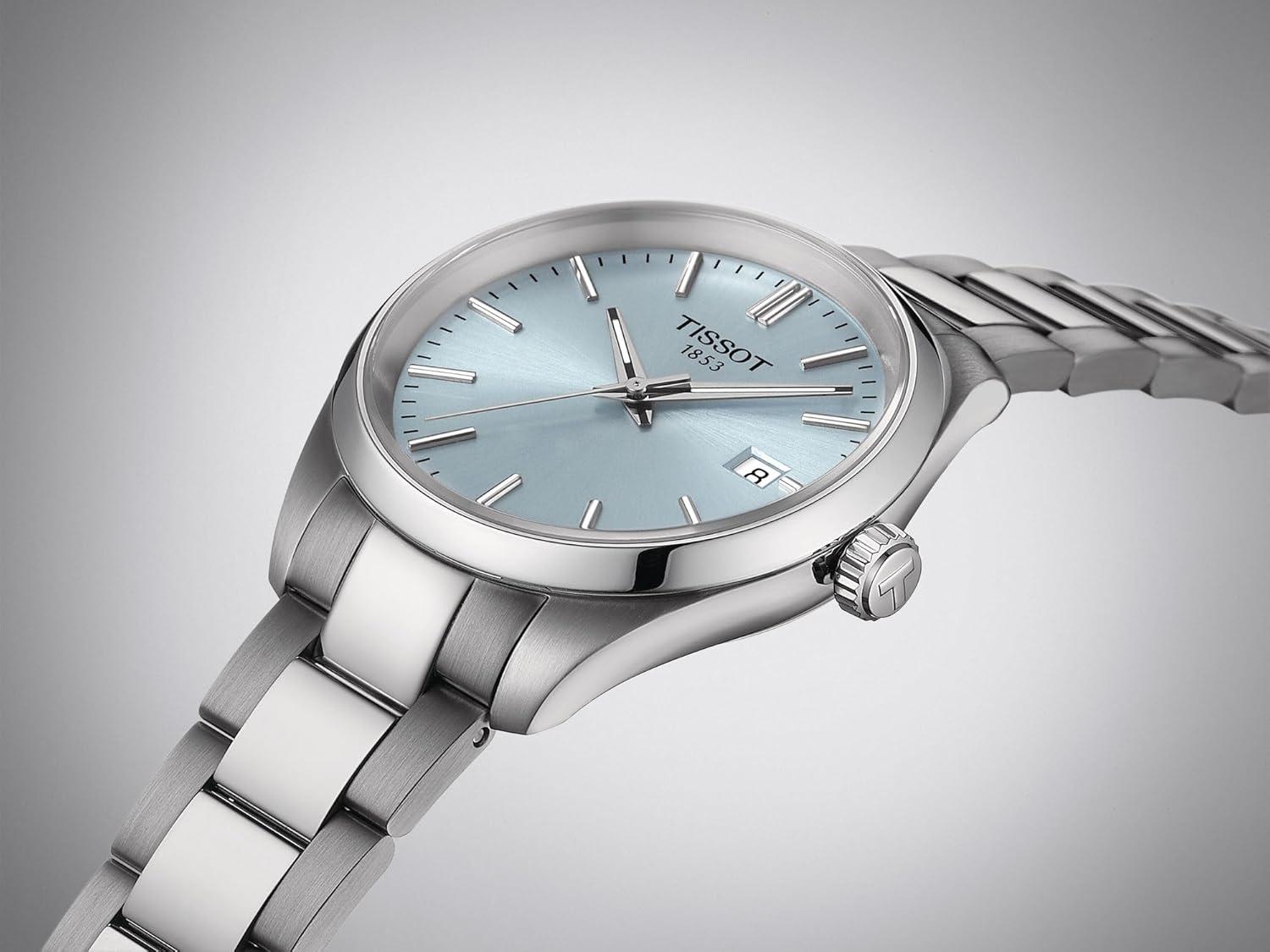 imageTissot Unisex PR 100 34mm 316L Stainless Steel case Quartz Watches Grey Stainless Steel 16 T1502101135100