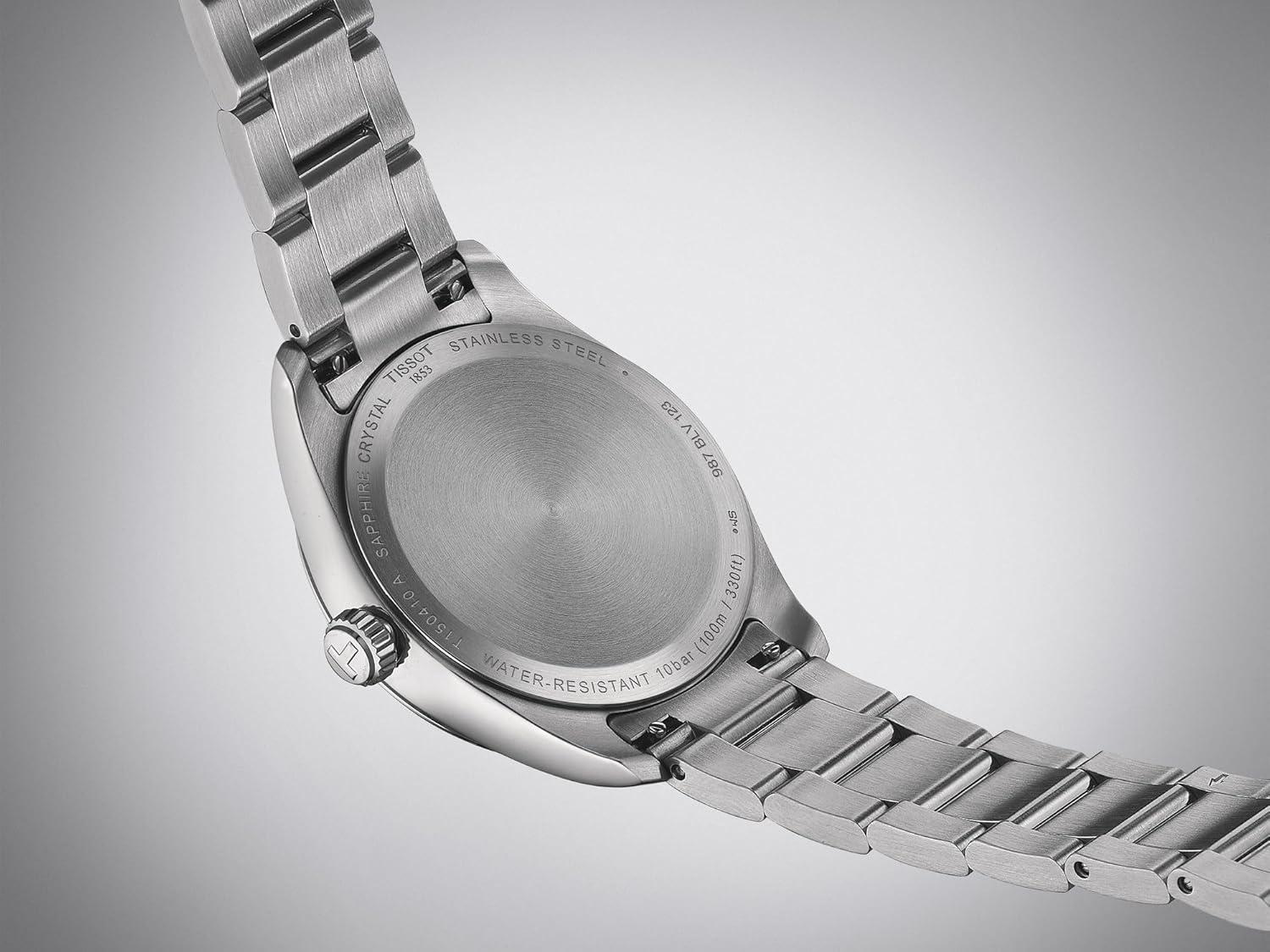 imageTissot Unisex PR 100 34mm 316L Stainless Steel case Quartz Watches Grey Stainless Steel 16 T1502101135100
