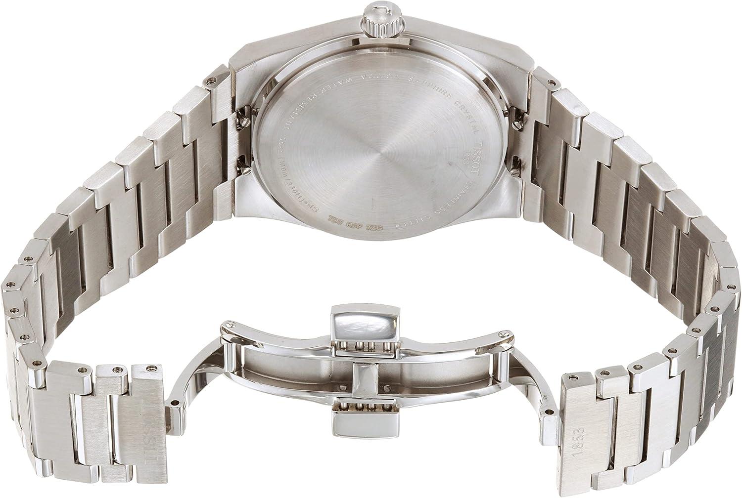 imageTissot Unisex PRX 35mm 316L Stainless Steel case Quartz Watch Grey Stainless Steel 11 T1372101103100