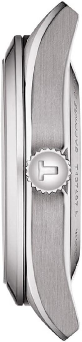 imageTissot mens Gentleman Stainless Steel Dress Watch Black T1274071604101