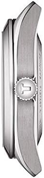 imageTissot mens Gentleman Stainless Steel Dress Watch Black T1274071605100