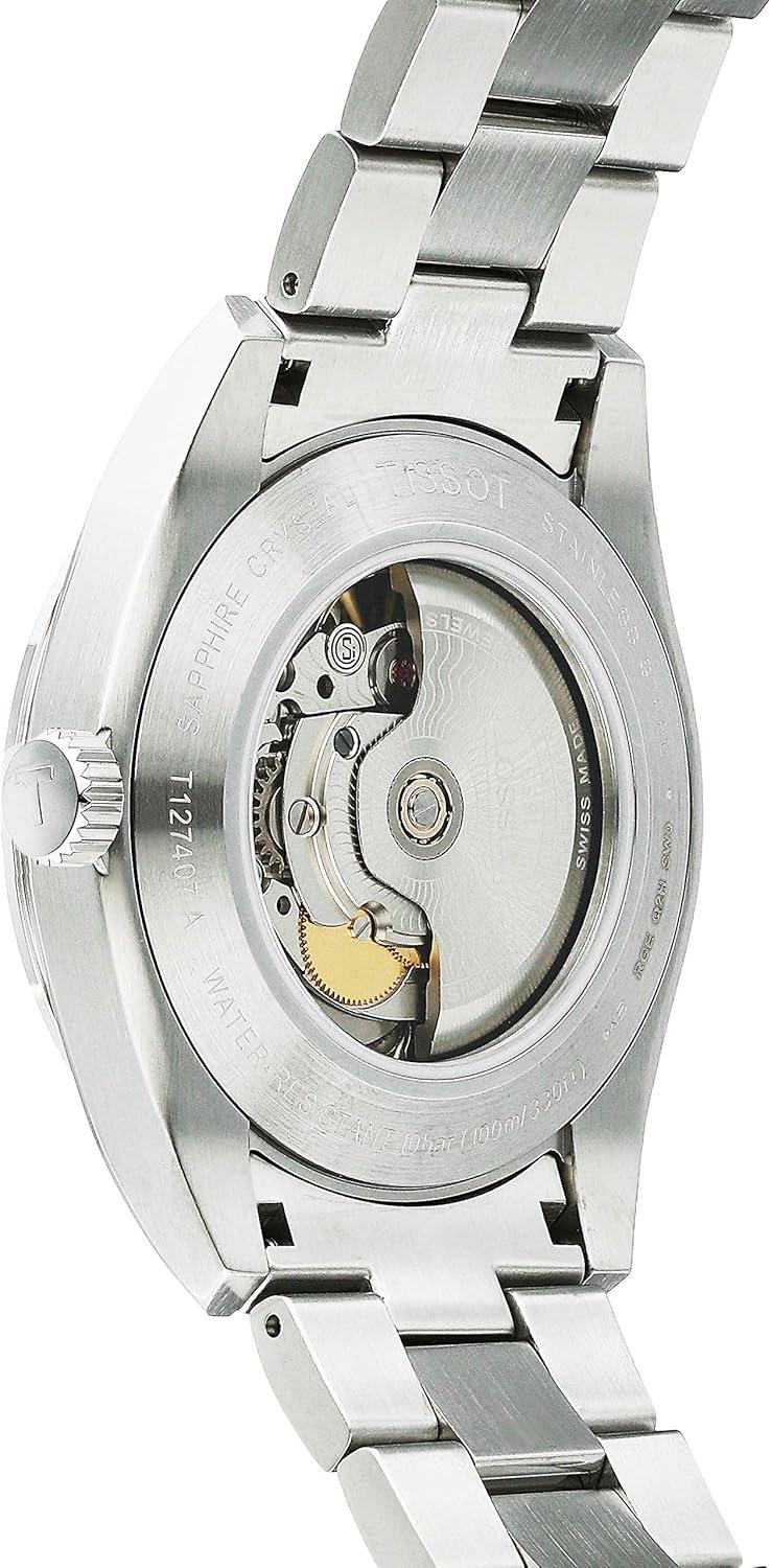 imageTissot mens Gentleman Stainless Steel Dress Watch Grey T1274071105100