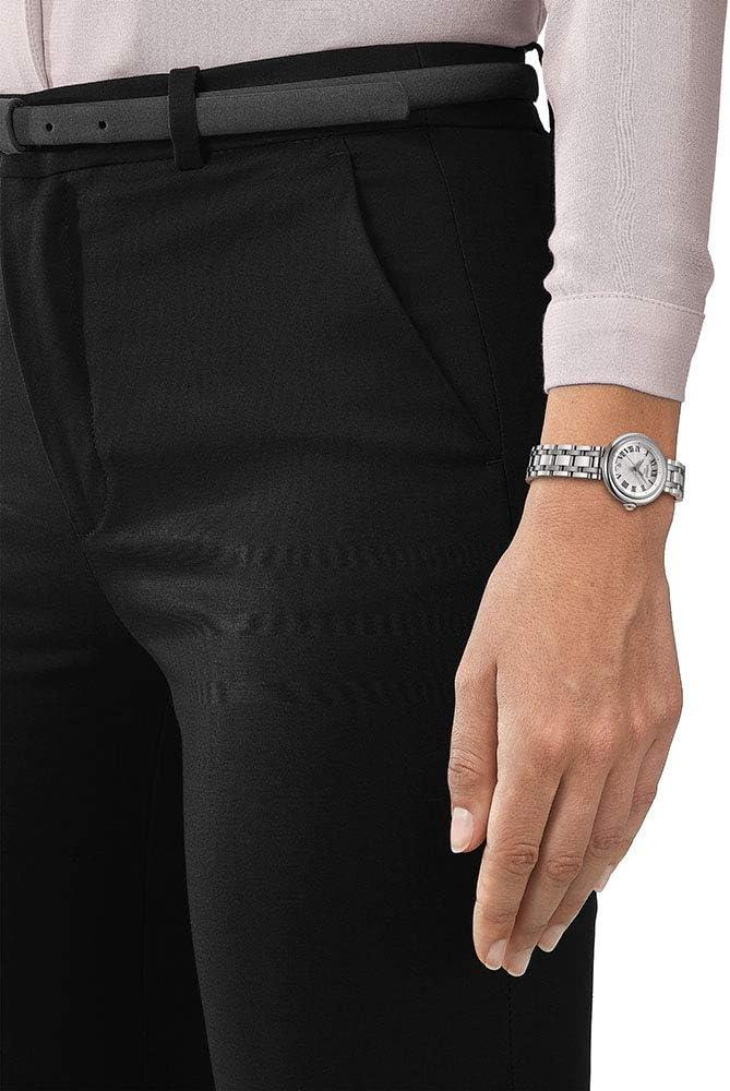 imageTissot womens Bellissima 316L stainless steel case Dress Watch Grey T1260101101300