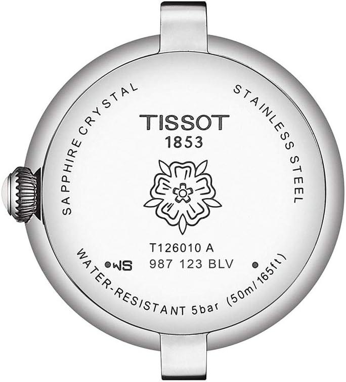 imageTissot womens Bellissima 316L stainless steel case Dress Watch Grey T1260101101300