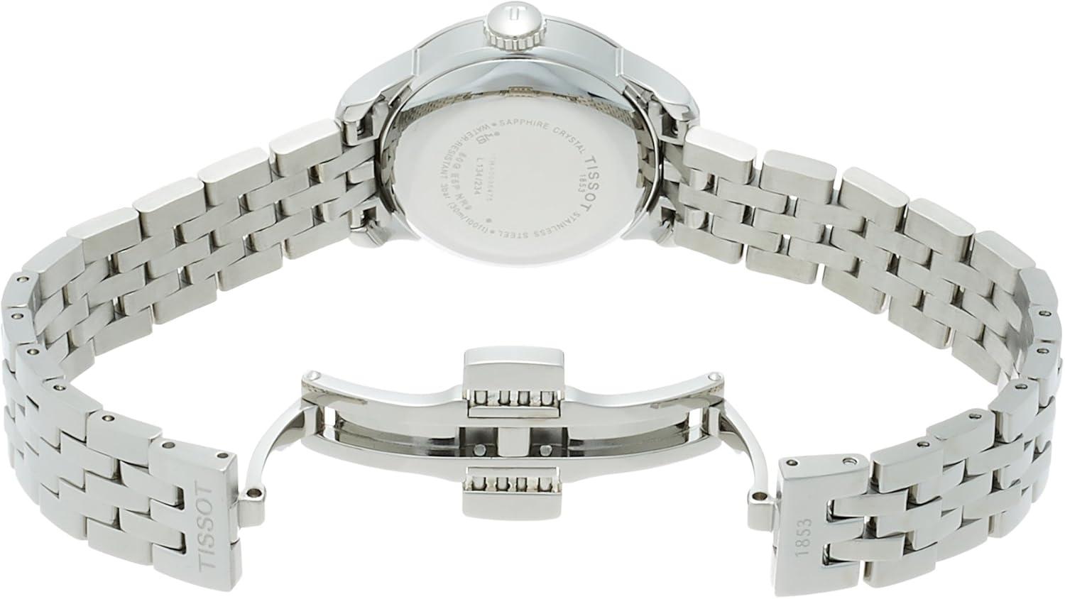 imageTissot womens Le Locle stainlesssteel Dress Watch Grey T41118333