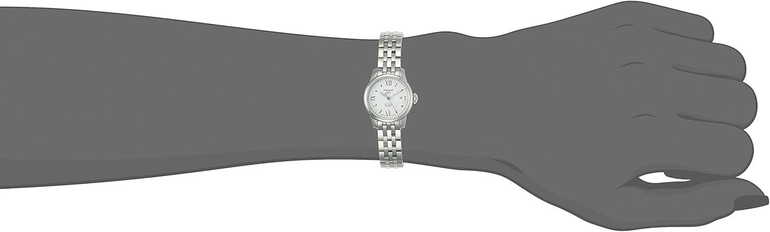 imageTissot womens Le Locle stainlesssteel Dress Watch Grey T41118333