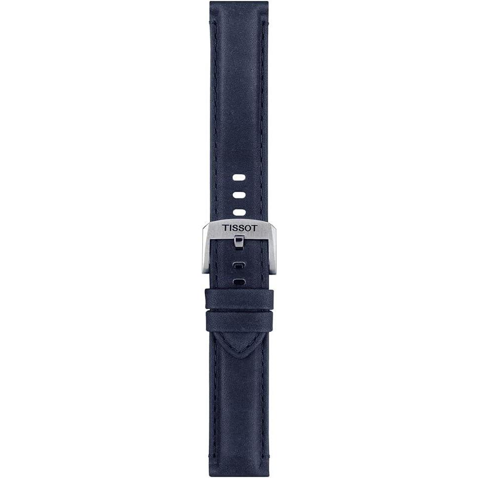 imageTissot Leather Blue Watch Strap 20 Model T852046831