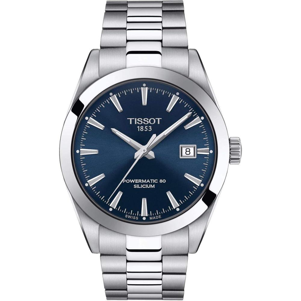 imageTissot Mens Gentleman Stainless Steel Dress WatchGrey