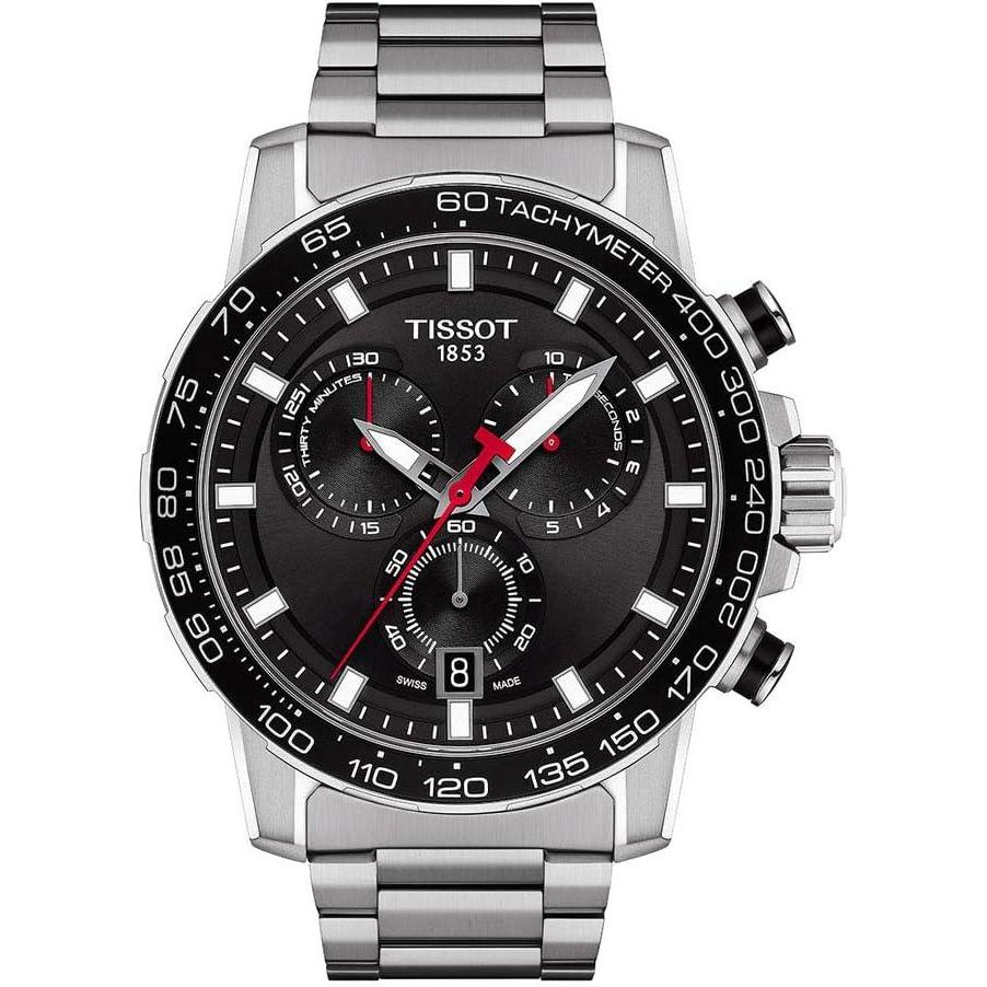 imageTissot Mens Supersport Chrono Stainless Steel Casual WatchGrey