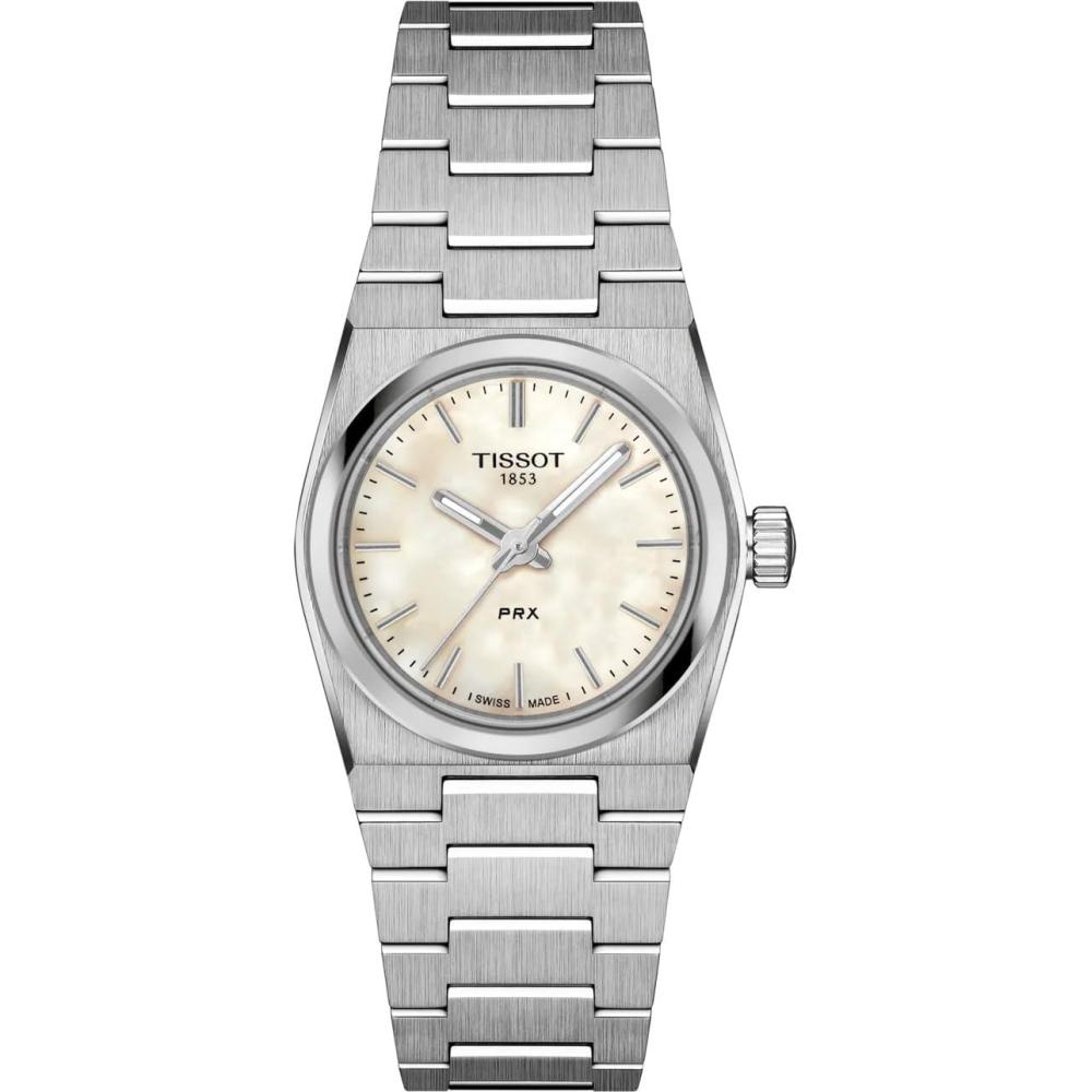 imageTissot PRX Quartz 25mm Swiss Quartz Watch for Women Stainless Steel Case T1370101111100