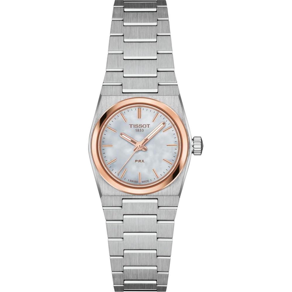 imageTissot PRX Quartz 25mm Swiss Quartz Watch for Women Stainless Steel Case T1370102111100