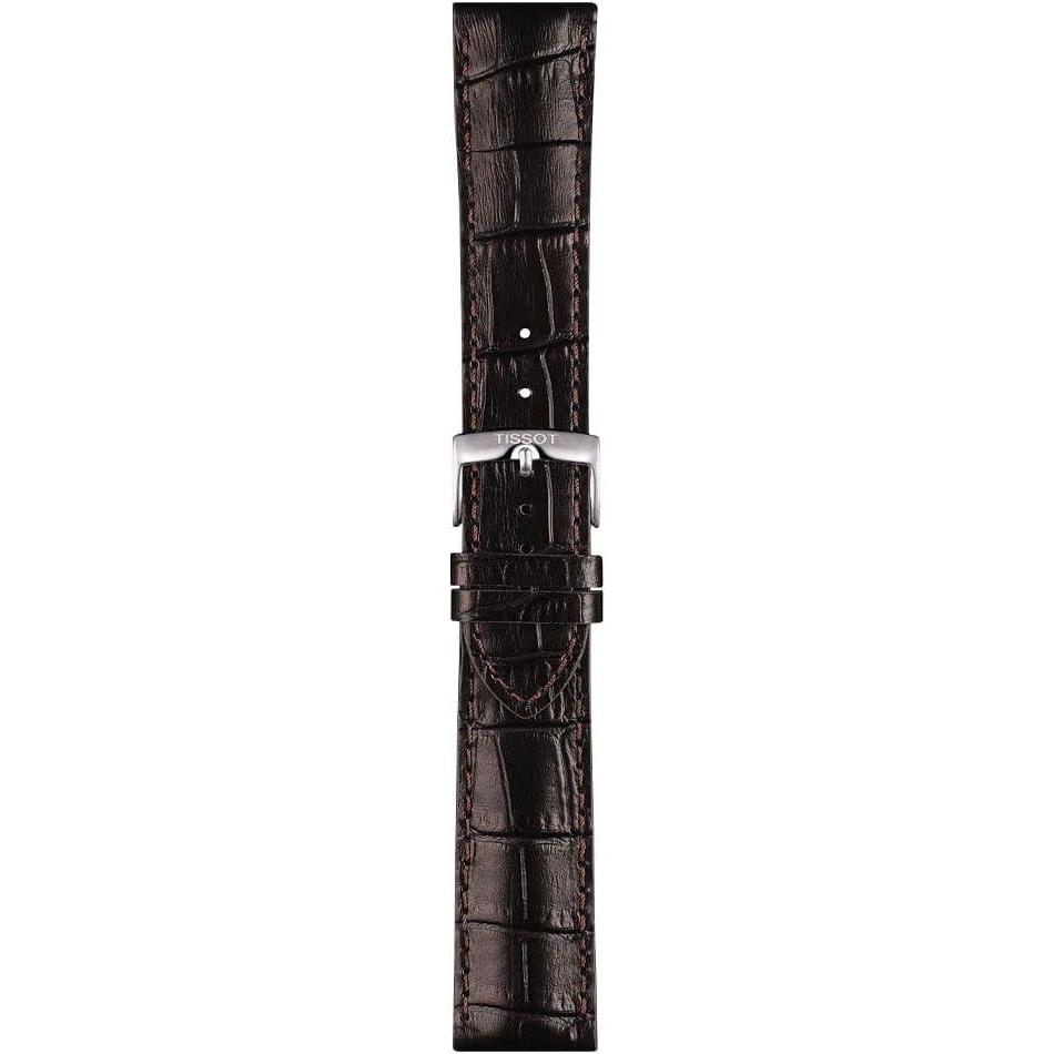 imageTissot T852041655 22mm Lug Brown Leather Strap