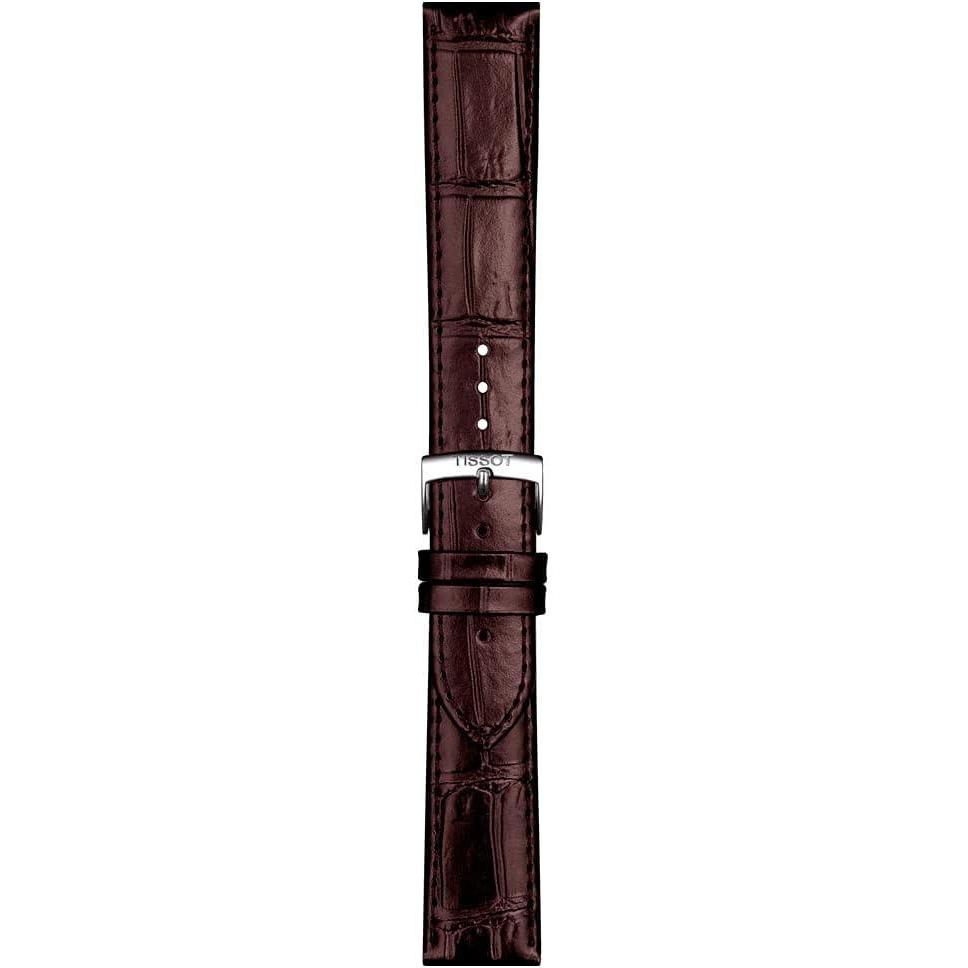 imageTissot T852043013 20mm Lug Brown Leather Strap