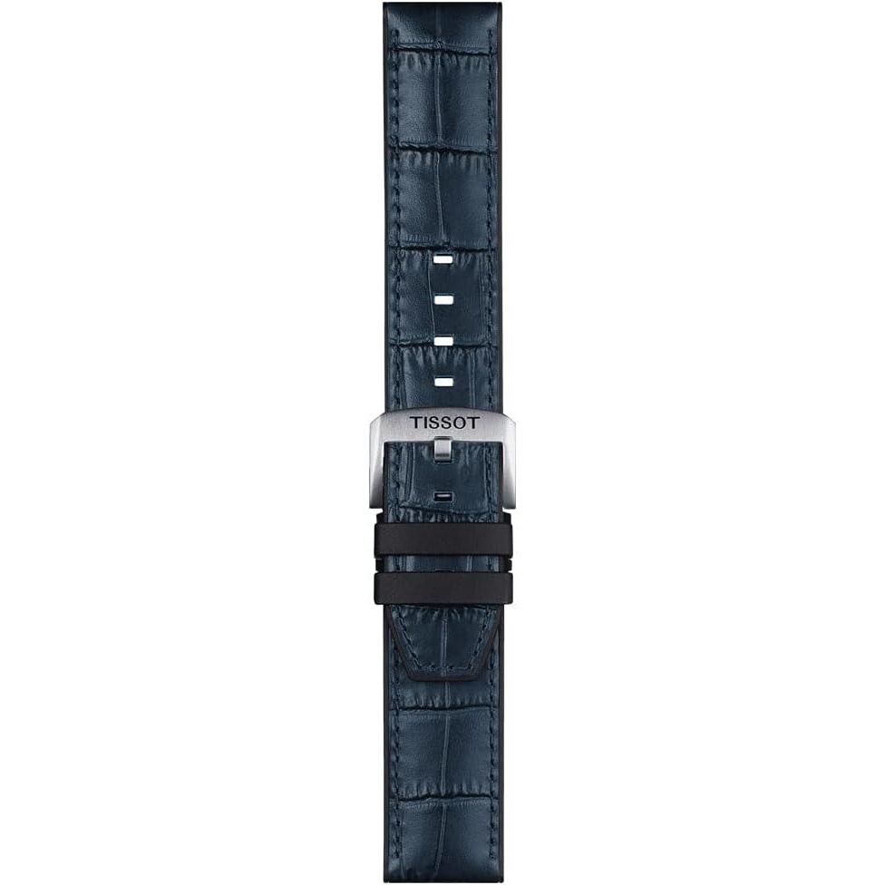 imageTissot T852046765 22mm Lug Blue Leather Strap