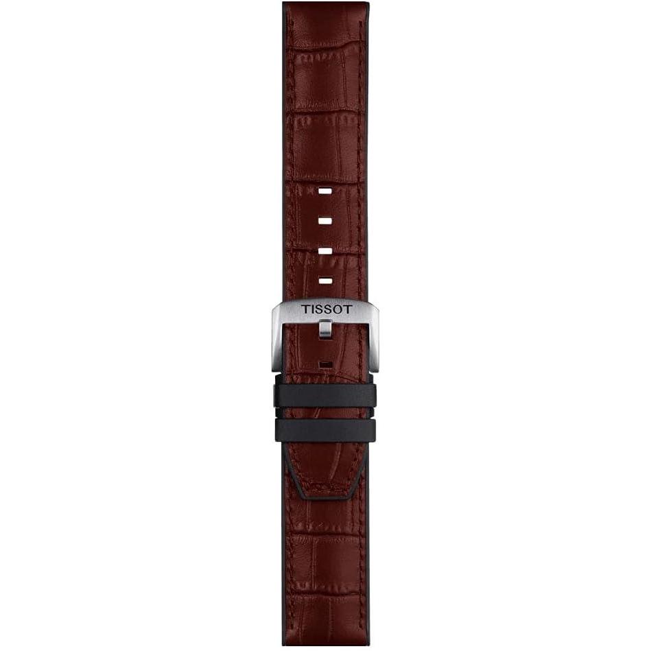 imageTissot T852046767 22mm Lug Brown Leather Strap