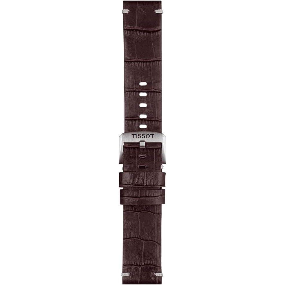 imageTissot T852046773 22mm Lug Brown Leather Strap