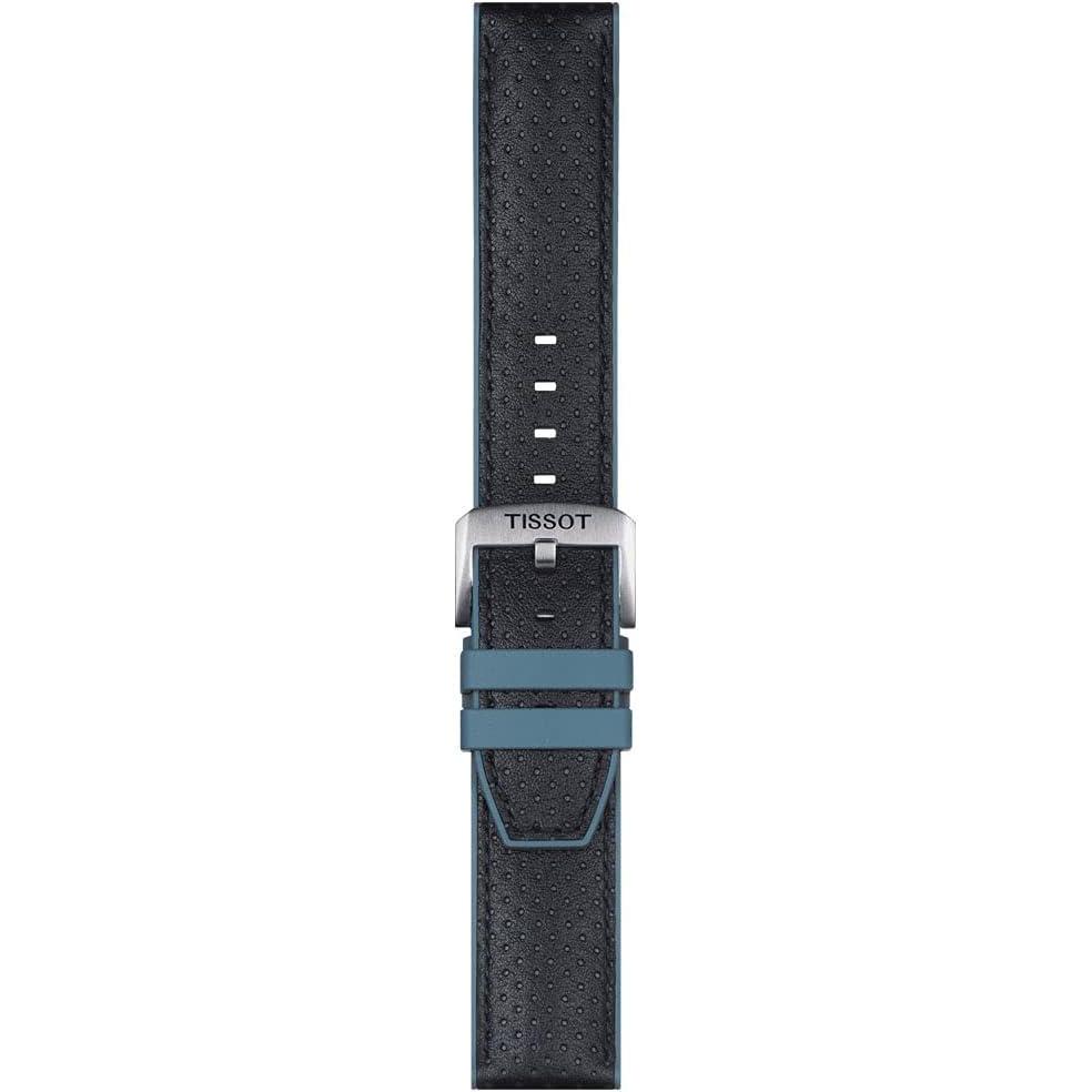 imageTissot T852046785 22mm Lug Black Leather Strap