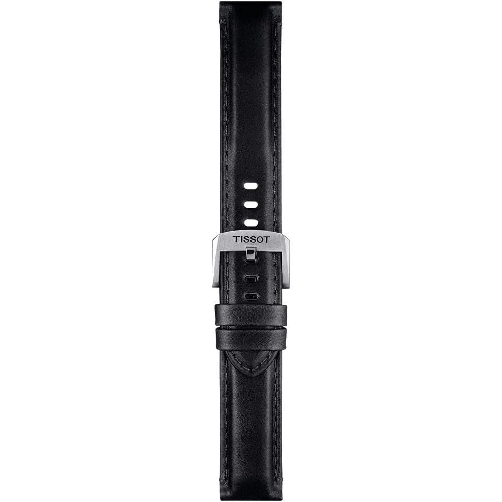 imageTissot T852046834 20mm Lug Black Leather Strap