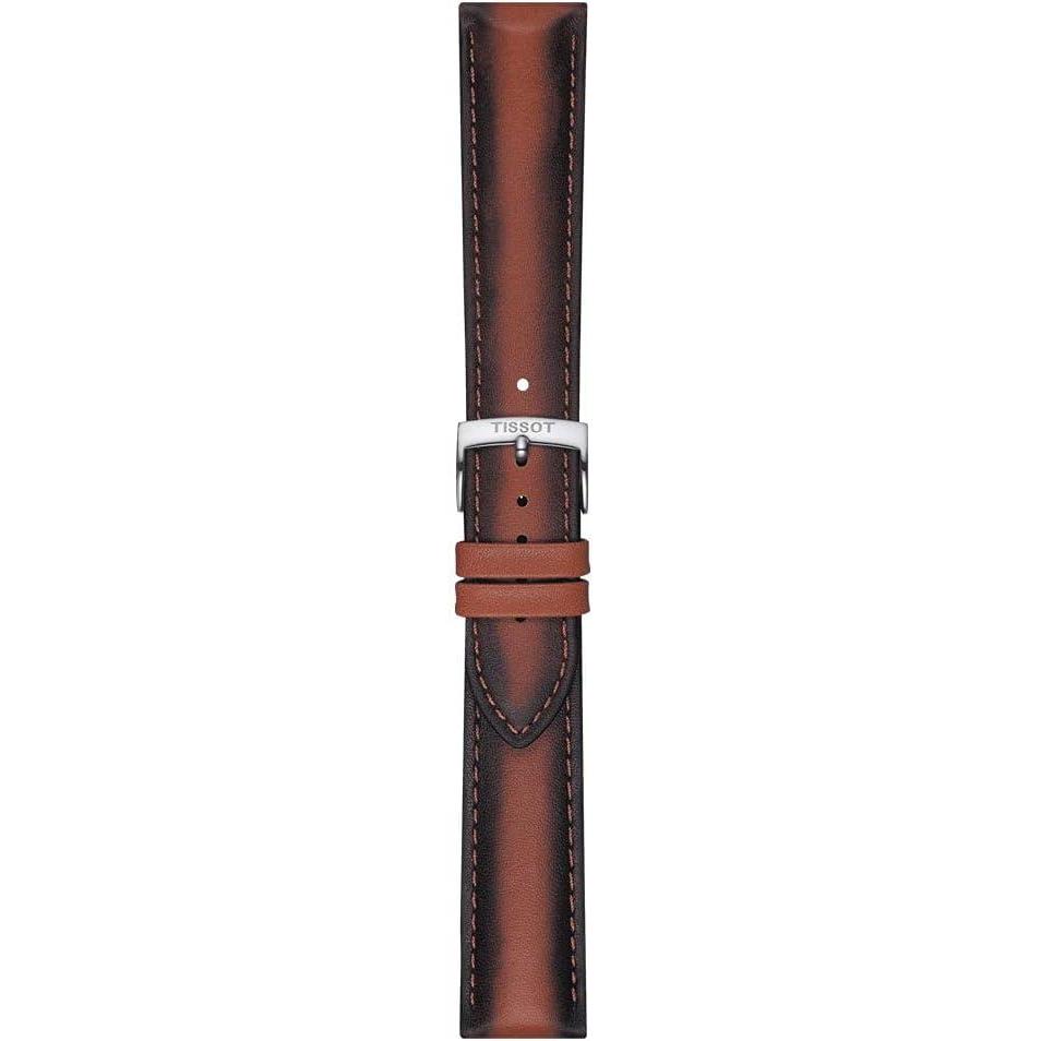 imageTissot T852046842 20mm Lug Brown Leather Strap