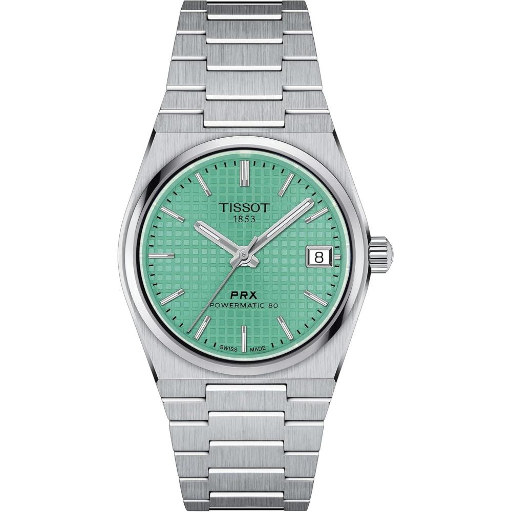 imageTissot Unisex PRX Powermatic 80 35mm 316L Stainless Steel case Automatic Watches Grey Stainless Steel 11 T1372071109101