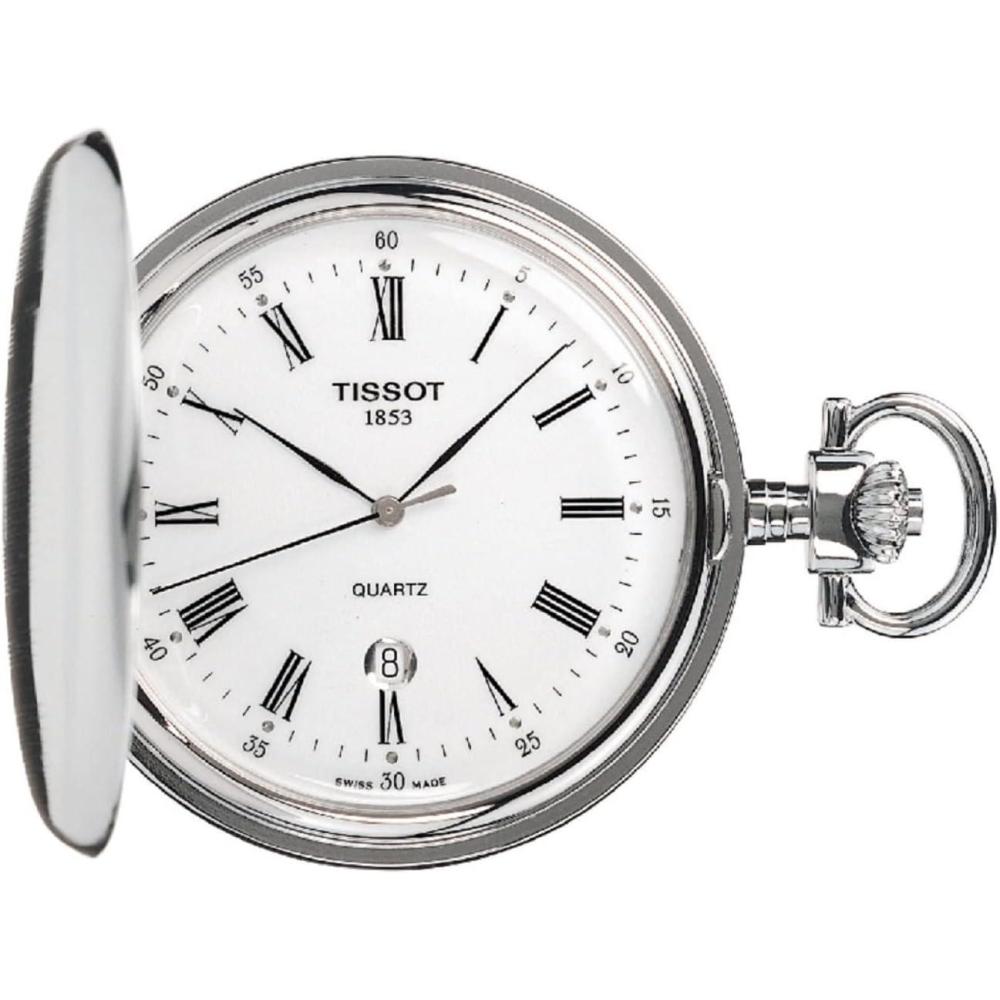imageTissot UnisexAdult Savonnettes Quartz Stainless Steel Specialities Silver T83655313