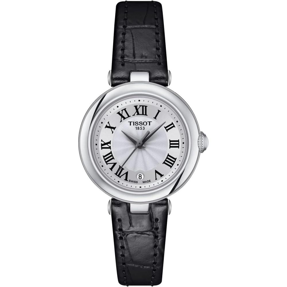 imageTissot Womens Bellissima Small Lady 316L Stainless Steel case Quartz Watch Black Leather 4 T1260101601300