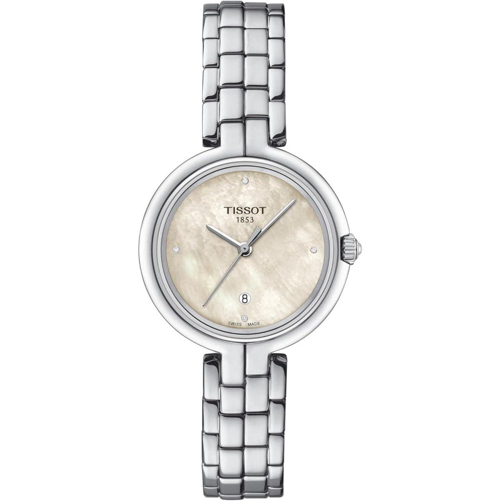 imageTissot Womens Flamingo 316L Stainless Steel case Quartz Watches Grey Stainless Steel 7 T0942101111602